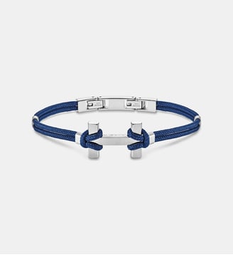 Bracelet cordon Amarrage Bleu foncé BH24ABBM-PAR - Herbelin - Bleu foncé