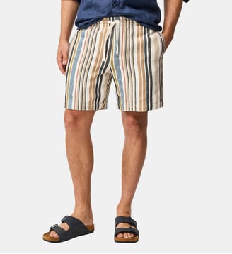 Short taille elastique Gifford, 18 Cm - Rodd & Gunn - Kelp