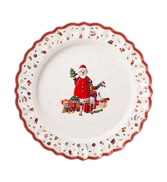 Plat à servir - Villeroy & Boch - Rouge et blanc