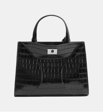 Sac Jack Mini Croco - Zadig&Voltaire - Noir
