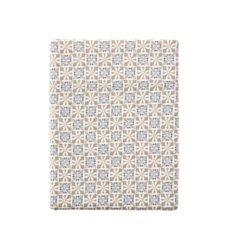 Drap plat imprimé en percale de coton, GALADRIEL Essix