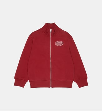 Sweat zippée à logo - Diesel Kids - Bordeaux