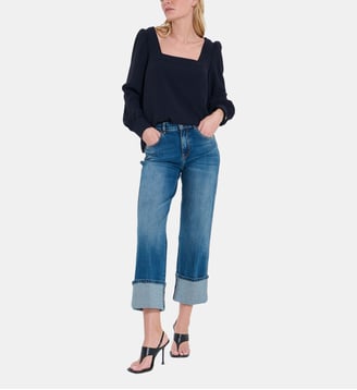 Top Trina - Zapa - Bleu marine
