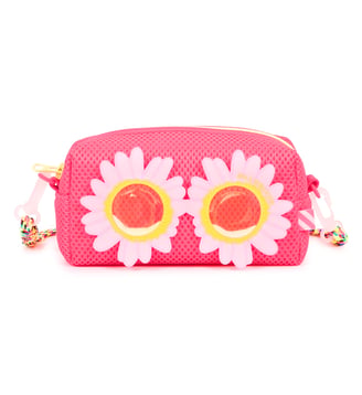 Trousse avec bandoulière - Billieblush - Rose fluo