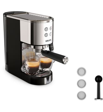 Machine à expresso XP444C10 pompe virtuoso + - Krups - Gris