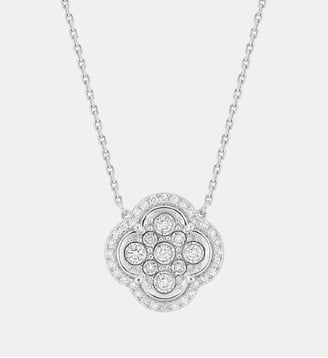 COLL. TREFLE SERTI DIAMANTS + DIAM. G. OR750 Morganne Bello