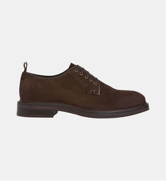 Chaussure Classique En Daim Egmont - Hackett London - Bronzy