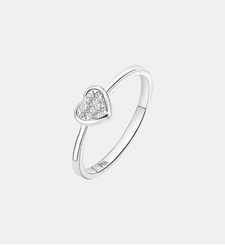 Bague Valentine 0.15 carat Or Blanc - PIAPARIS - Or blanc