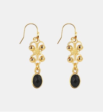 Boucles d'oreilles Farah - Nilaï - Noir