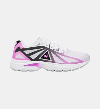 Baskets  VITESSE - Le Coq Sportif - Optical white et fuschia pink