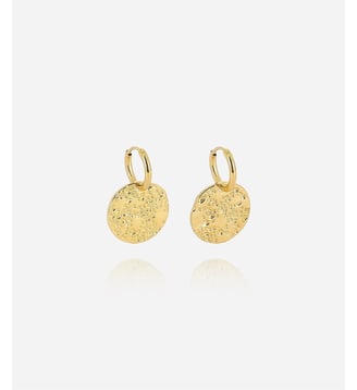 Boucles d’oreilles Théodor  en Acier doré - Zag Bijoux - Doré