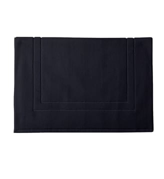 Tapis de bain uni en coton biologique, 1200gr/m², ESS-CADRE - Alexandre Turpault - Gris graphite