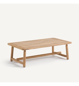 Table basse de jardin, en teck - AM.PM - Naturel