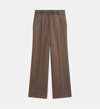 Pantalon large de tailleur à chevrons - MIA - Gerard Darel - Marron
