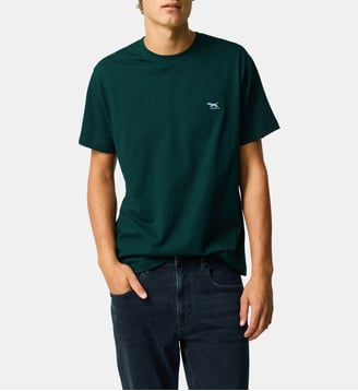 T-shirt Slim Gunn 2.0 en Coton - Rodd & Gunn - Forest green