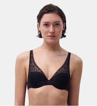 Soutien-gorge spacer plongeant - Chantelle - Noir
