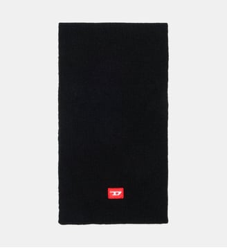 Écharpe avec logo - Diesel Kids - Noir