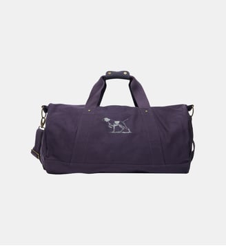Sac cabas de voyage en coton Ponsonby Road - Rodd & Gunn - Bleu marine