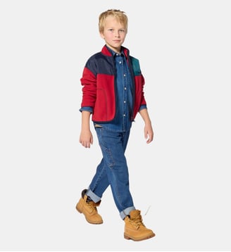 Chemise manches longues - Timberland - Bleu jean