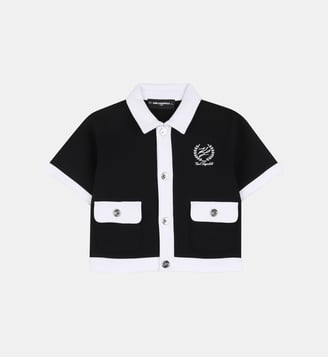 Gilet manches courtes - Karl Lagerfeld Kids - Black