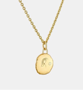 Médaille Astro Capricorne Or Jaune & Diamant Arthus Bertrand