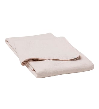 Plaid Feuillage - Le Jacquard Francais - Rosier