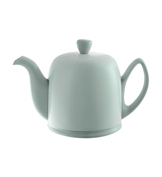 Théière 4 Tasses Cloche Vert Amande - Salam Monochrome - Degrenne - Vert amande