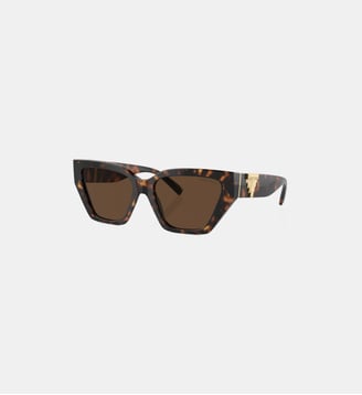 Lunettes de soleil Œil de chat TF4218 - Tiffany & Co - Havane