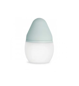 Biberon en silicone médical 150 ml - Elhee - Kaki