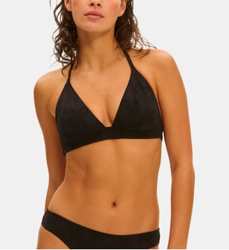 Haut de maillot de bain triangle sans armature - Noir - Simone Pérèle - Noir