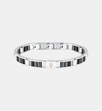 Bracelet CERAMIC - Maserati - Noir et or rose