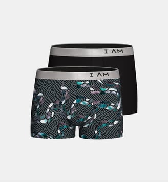 Pack 2 boxers d'homme en Lyocell - Impetus - Gris