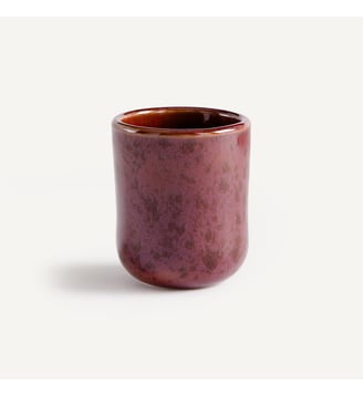 Lot de 4 petites tasses grès émaillé - AM.PM - Multicolore