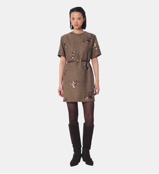 Robe Romia - Tara Jarmon - Marron