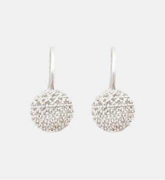 Petites boucles d'oreilles dormeuses   - Betty - Satellite - Argenté