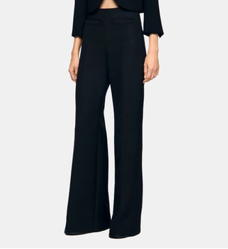 Pantalon large - Sandro - Noir