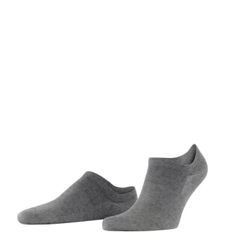 Chaussettes Invisibles ClimaWool Laine Vierge - Falke - Gris