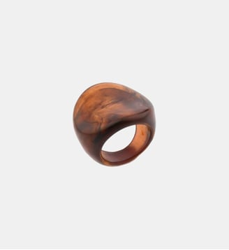 Grosse bague marron - Balaboosté - Marron