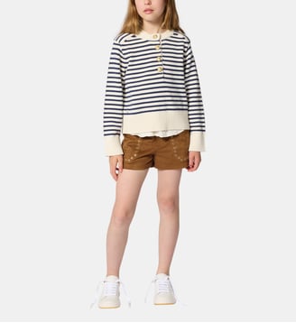 Tee-shirt manches courtes - Zadig&Voltaire Kids - Crème