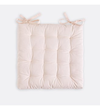 Galette de chaise coton recyclé La Redoute Interieurs