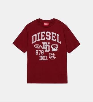 T-shirt avec logo - Diesel Kids - Bordeaux