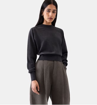 Le Sweater Brode - Jacquemus - Dark grey