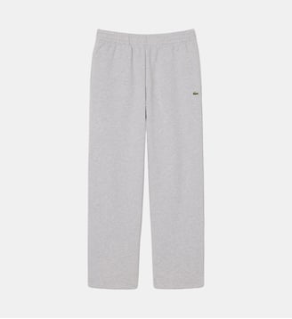Pantalon de survêtement molleton relaxed fit - Lacoste - Gris chine