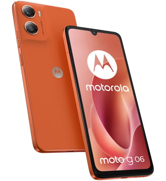 Smartphone G06 128Go Arabesque orange - Motorola - Orange