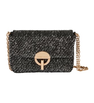 Moyen Sac Moon Sequins - Vanessa Bruno - Noir