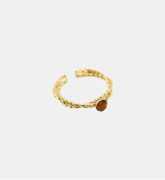 Bague TORSADÉE - Nilaï - Marron