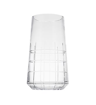 Vase moyen modèle Cristal - GRAPHIK - Christofle - Transparent
