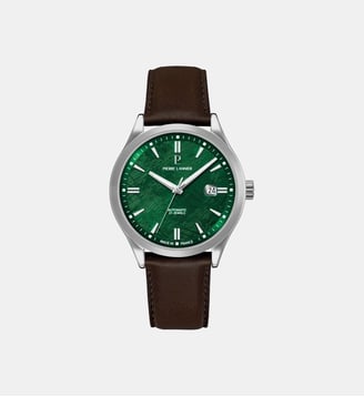 Montre automatique Velin Vert 311F174 - Pierre Lannier - Argenté