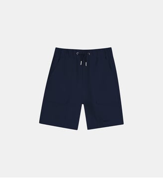 Bermuda en molleton - BOSS Kidswear - Bleu cargo