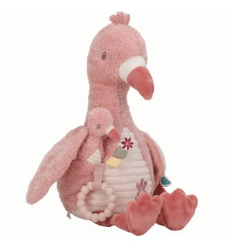 Peluche d'activités - Little Dutch - Rose